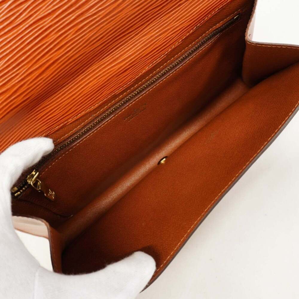LOUIS VUITTON Authentic Brown Clutch Bag - Picture 4 of 7